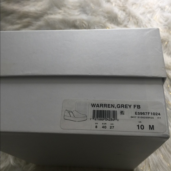 Vince Warren Velvet Slide Platform Sneakers - Picture 8 of 8